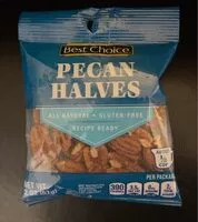 Mängden socker i Pecan halves