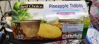 Mängden socker i Pineapple tidbits