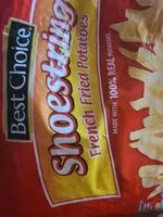 Mängden socker i Shoestring Fries