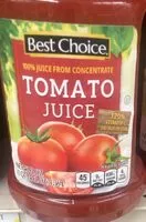 Mängden socker i Tomato juice