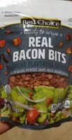 Mängden socker i Real Bacon Bits