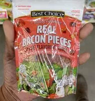 Mängden socker i Real bacon pieces