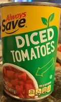 Mängden socker i Diced tomatoes