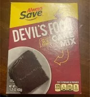 Mängden socker i devils food cake mix