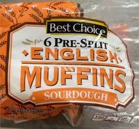 Mängden socker i English Muffin - Sourdough