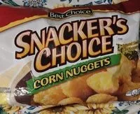 Mängden socker i Snacker's Choice Corn Nuggets