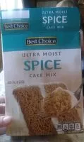 Mängden socker i Ultra moist spice cake mix
