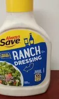 Mängden socker i Ranch dressing