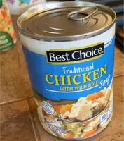 Mängden socker i Traditional chicken with wild rice soup