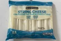Mängden socker i string cheese