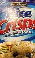 Mängden socker i Rice crisps