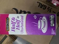 Mängden socker i BC half & half ultra pasteurized creamer