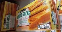 Mängden socker i Bread sticks with garlic, garlic