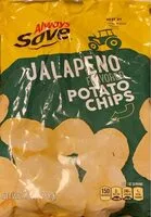 Mängden socker i Jalapeño flavored potato chops
