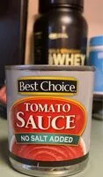 Mängden socker i tomato sauce