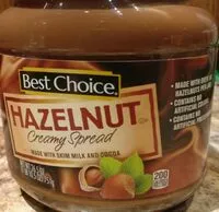 Mängden socker i Hazelnut Creamy Spread