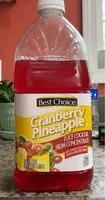 Mängden socker i Cranberry Pineapple