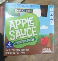 Mängden socker i Apple Sauce Squeeze Pouch