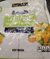 Mängden socker i Steamable counrty blend veggies