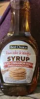 Mängden socker i pancake and waffle syrup