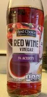 Mängden socker i Red Wine Vinegar