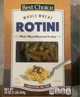 Mängden socker i Whoke Wheat Rotini