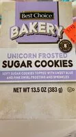 Mängden socker i Unicorn frosted sugar cookies