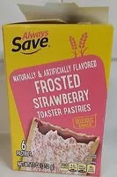 Mängden socker i Frosted Strawberry Toaster Pastries