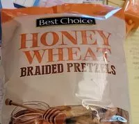 Mängden socker i Best Choice Honey Wheat Prezels