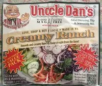 Mängden socker i Ranch Dressing