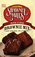Mängden socker i Shawnee mills rich fudge brownie mix