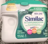 Mängden socker i Similac for supplementation