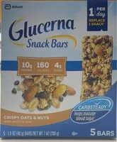 Mängden socker i Crispy oats and nuts snack bars