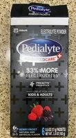 Mängden socker i Pedialyte advanced care