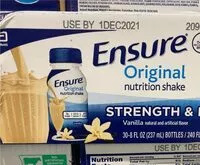 Mängden socker i Ensure