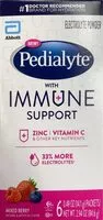 Mängden socker i Pedialyte with immune support
