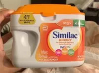 Mängden socker i Similac Sensitive Formula
