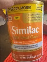 Mängden socker i Similac 360 total care
