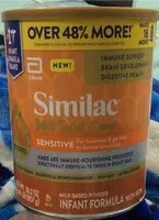 Mängden socker i Similac 360 total care