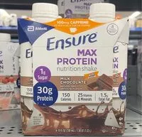 Mängden socker i Ensure max protein