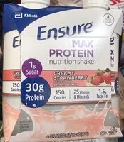 Mängden socker i MAX PROTIEN nutrition shake