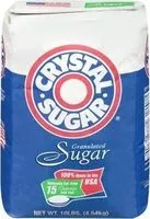 Mängden socker i Granulated Sugar