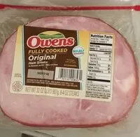 Mängden socker i ham steaks