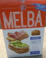 Mängden socker i Old London, Classic Melba Toast
