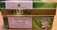 Mängden socker i Thé vert au Jasmin Twinings