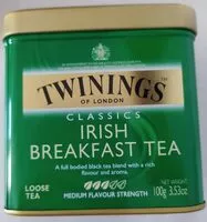 Mängden socker i IRISH BREAKFAST TEA