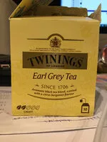 Mängden socker i Twining - Earl Grey Tea