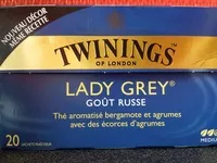 Mängden socker i Lady grey Goût russe