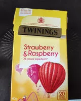 Mängden socker i Twinings Strawberry & Raspberry Tea