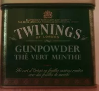 Mängden socker i Twinings Thé vert menthe